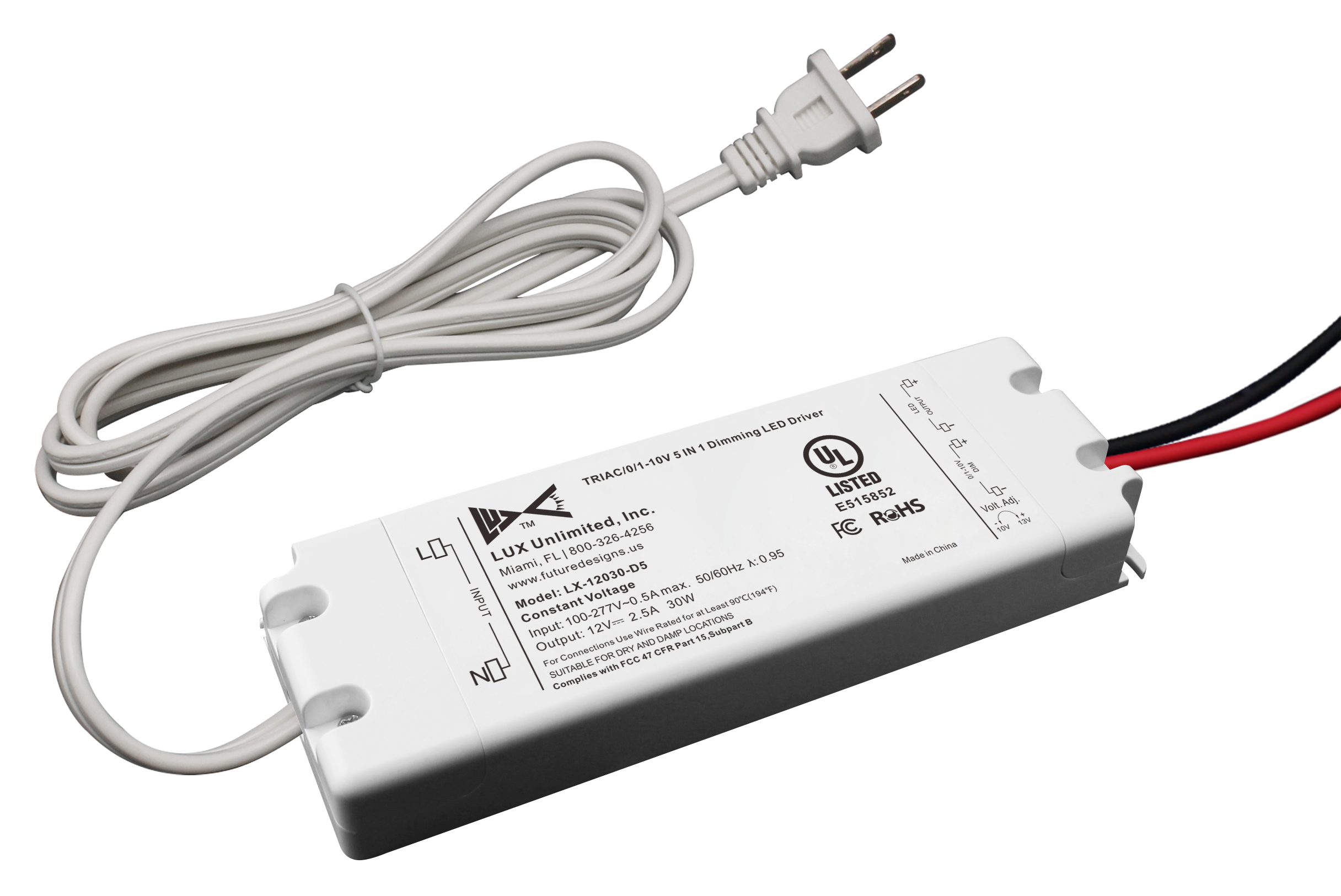 Constant Current LED Drivers Power led dimming function 5 x CV25