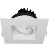 4" Square Regressed Gimbal LED Downlight