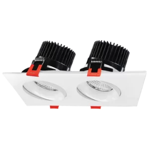 Double head Adjustable gimbal Recessed LED light